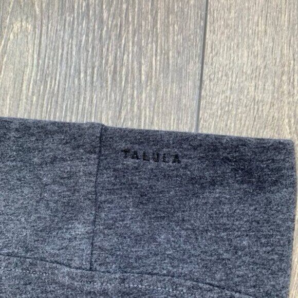 Aritzia Talula Women's Leggings Skinny Ankle Cotton Grey midrise Size Small - Picture 9 of 10